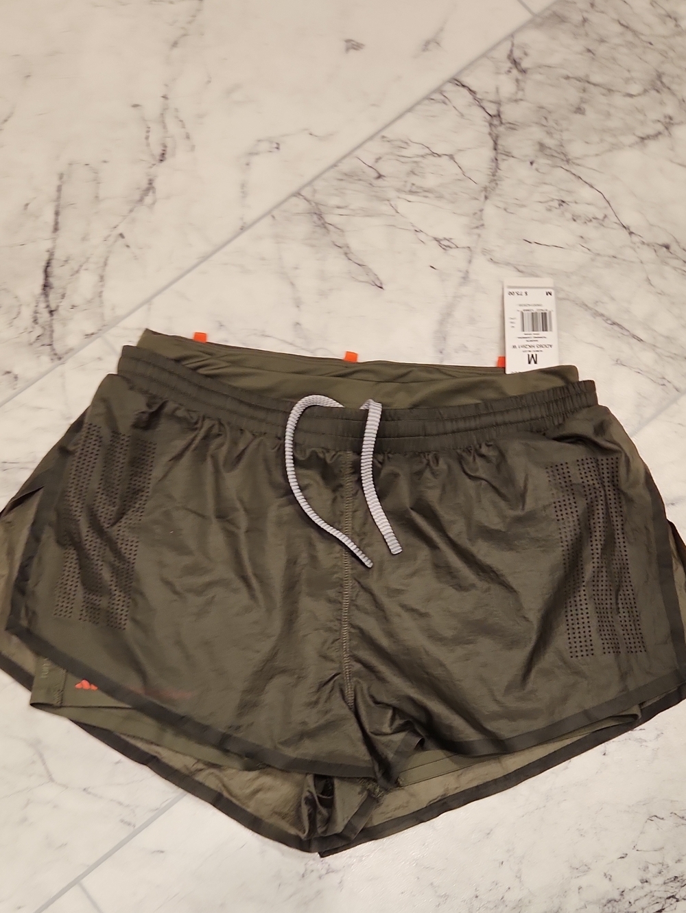 Womens Split Side Running Shorts Size M